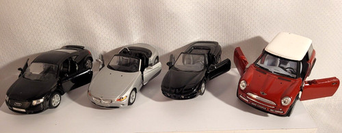 Welly audi bmw z4 2008 - tt,