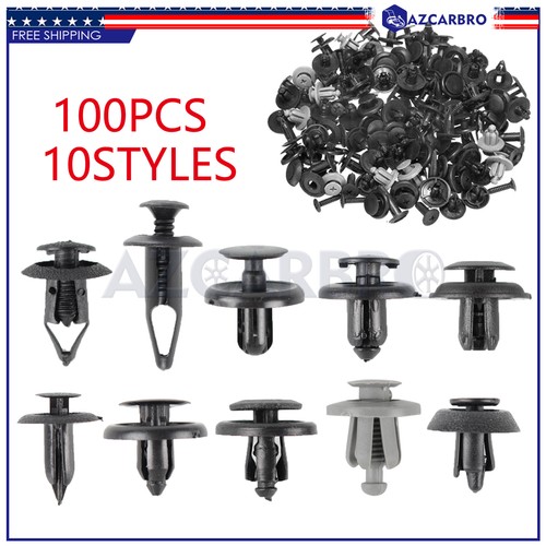 100p bumper fender fastener - 100p,