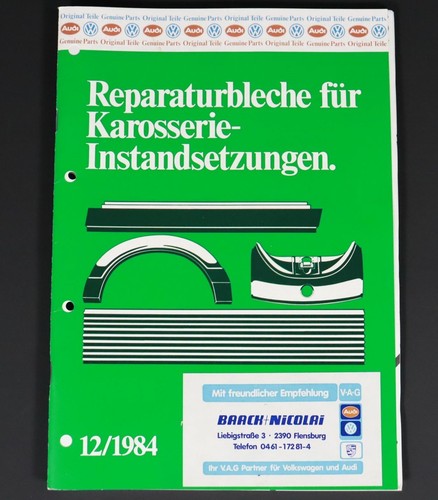 Reparaturbleche für