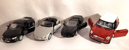 Welly audi bmw - 3,